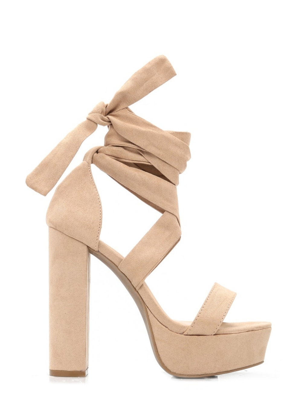 FASHION NOVA | Plot Twist Heel - Natural